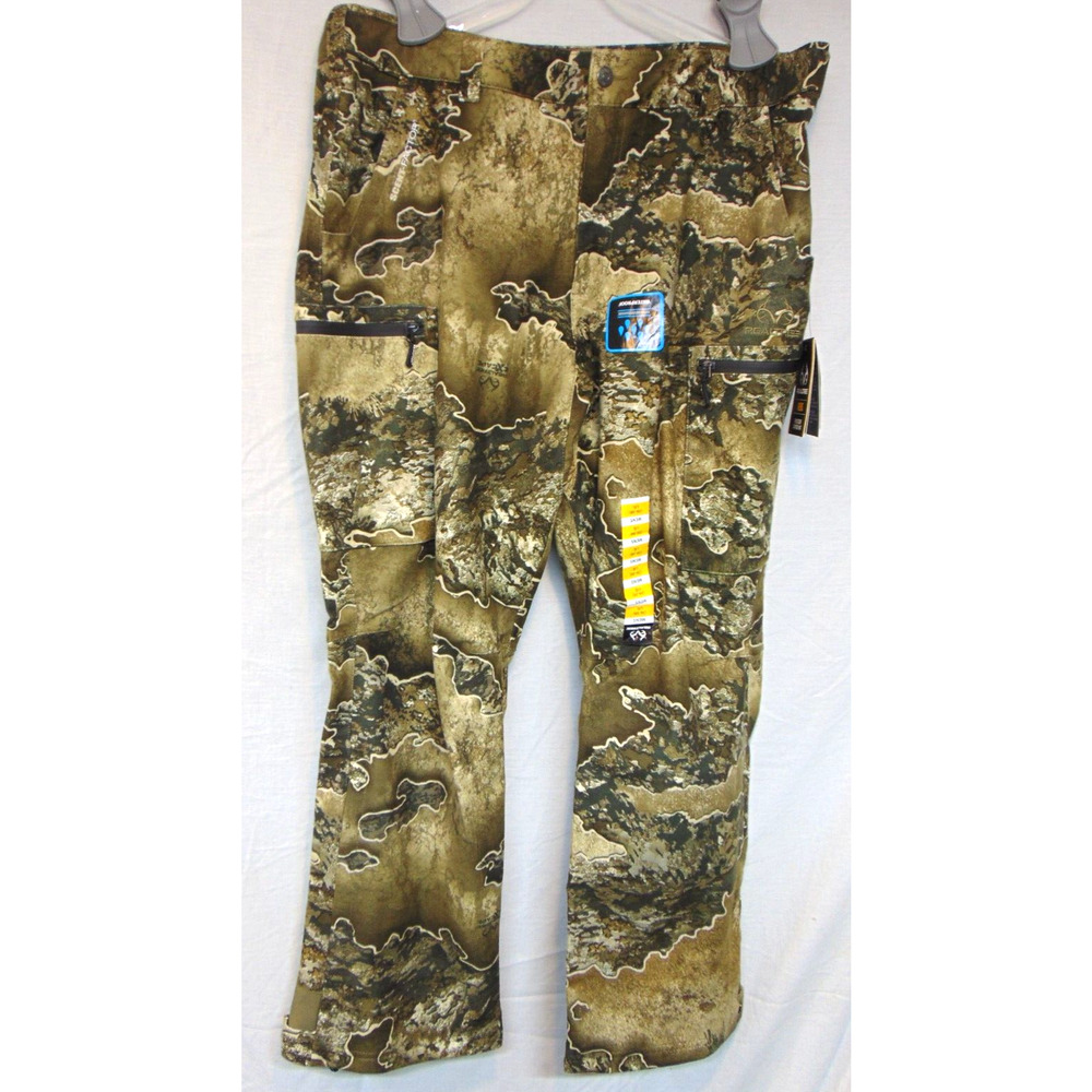 Realtree Escape Scent Control Pants Men's 36 - 38 X 31 Camouflage Hunting Pocket